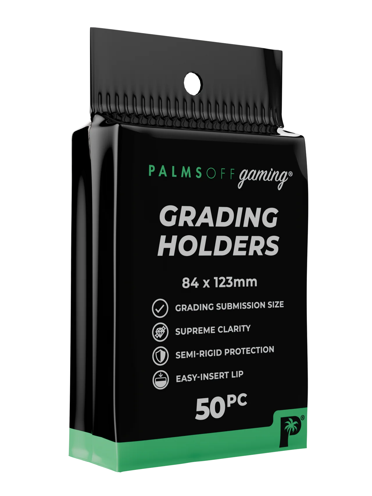 Palms Off Gaming Grading Holders - Semi Rigid 50pc