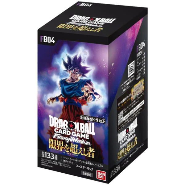 Dragon Ball Super Fusion World Ultra Limit Booster Box - Japanese FB-04