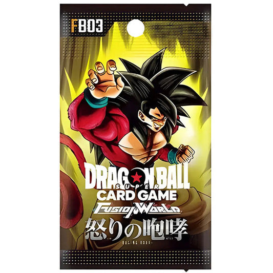 Dragon Ball Super Fusion World Raging Roar Booster Pack - Japanese FB-03