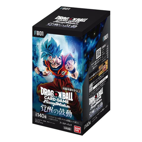 Dragon Ball Super Fusion World Awakened Pulse Booster Box - Japanese FB-01