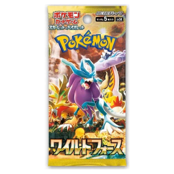 Pokemon Wild Force Booster Pack - Japanese