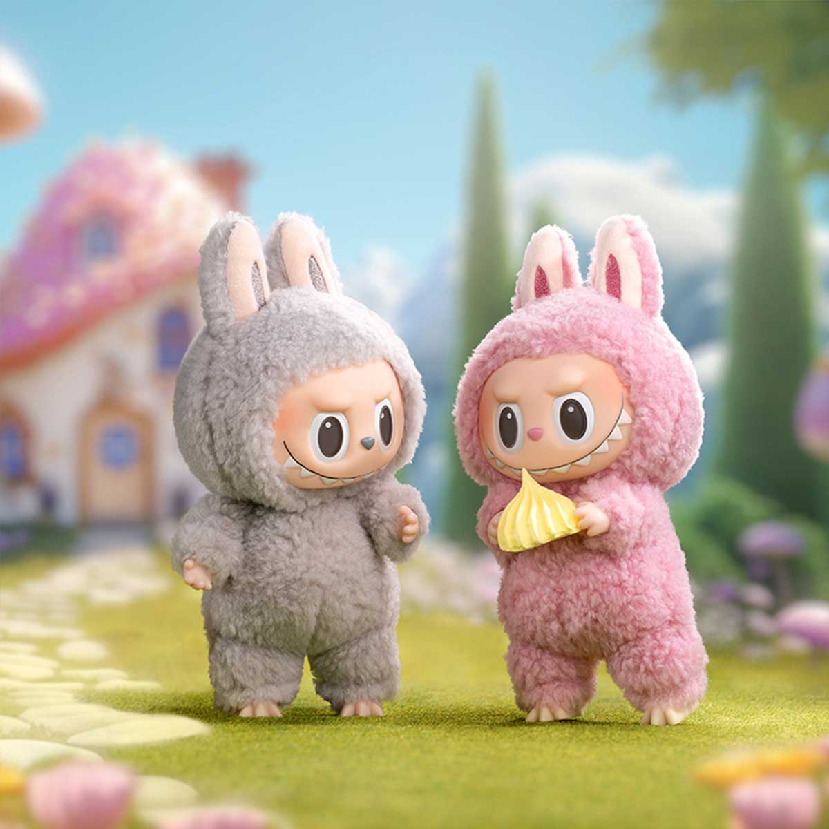 Labubu THE MONSTERS Exciting Macaron Series – Vinyl Plush Pendant Blind Box