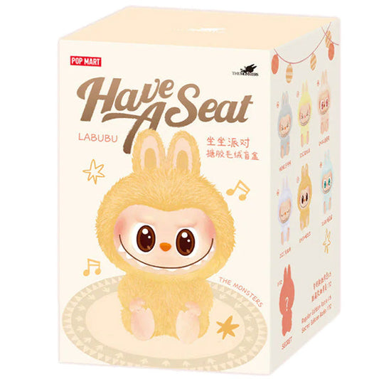 Labubu THE MONSTERS Have a Seat Series – Vinyl Plush Pendant Blind Box