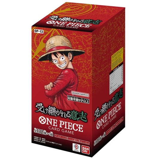 One Piece OP-13 Carrying On His Will Booster Box - Japanese