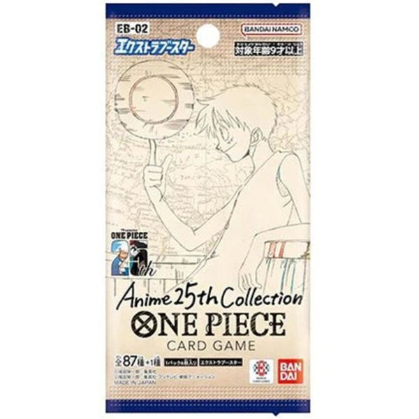 One Piece EB-02 Anime 25th Collection Booster Pack - Japanese