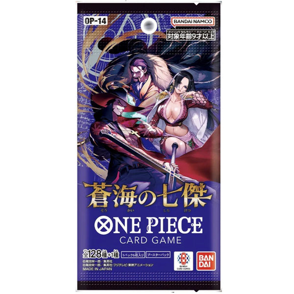 One Piece OP-14 The Azure Sea's Seven Booster Box - Japanese