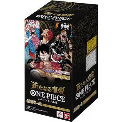 One Piece OP-09 Card Game The New Emperor Booster Box - Japanese
