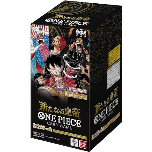 One Piece OP-09 Card Game The New Emperor Booster Box - Japanese