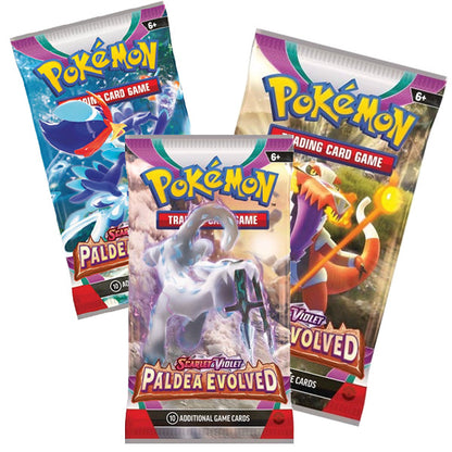 Pokémon Paldea Evolved Booster Pack - TCG Scarlet & Violet