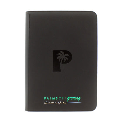 Palms off Gaming Collector's Series 9 Pocket Zip Trading Card Binder