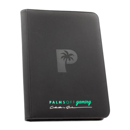 Palms off Gaming Collector's Series 9 Pocket Zip Trading Card Binder