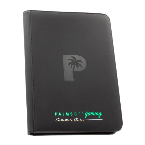 Palms off Gaming Collector's Series 9 Pocket Zip Trading Card Binder