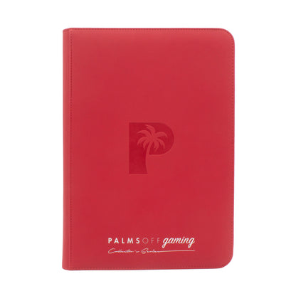 Palms Off Gaming Collector's Series Top Loader Zip Binder - CLEAR