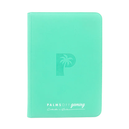 Palms Off Gaming Collector's Series Top Loader Zip Binder - CLEAR