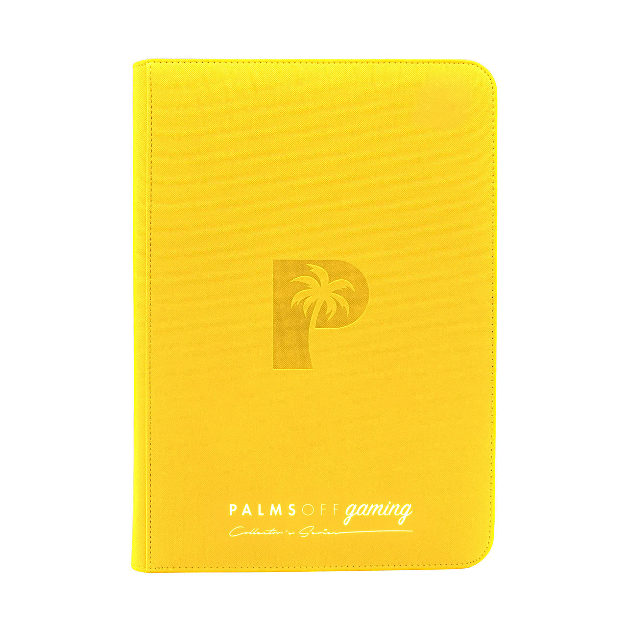Palms Off Gaming Collector's Series Top Loader Zip Binder - CLEAR