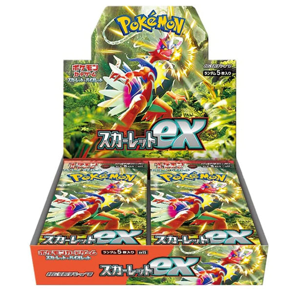 Pokemon Scarlet ex Booster Box - Japanese