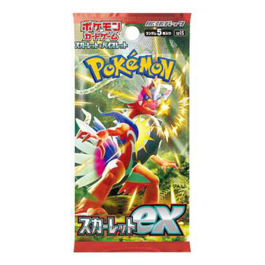 Pokemon Scarlet ex Booster Pack - Japanese