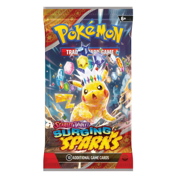 Pokemon Surging Sparks Booster Packs – Electrify Your Pokémon Collection!